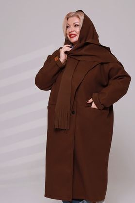 Цена на Пальто-6384 больших размеров