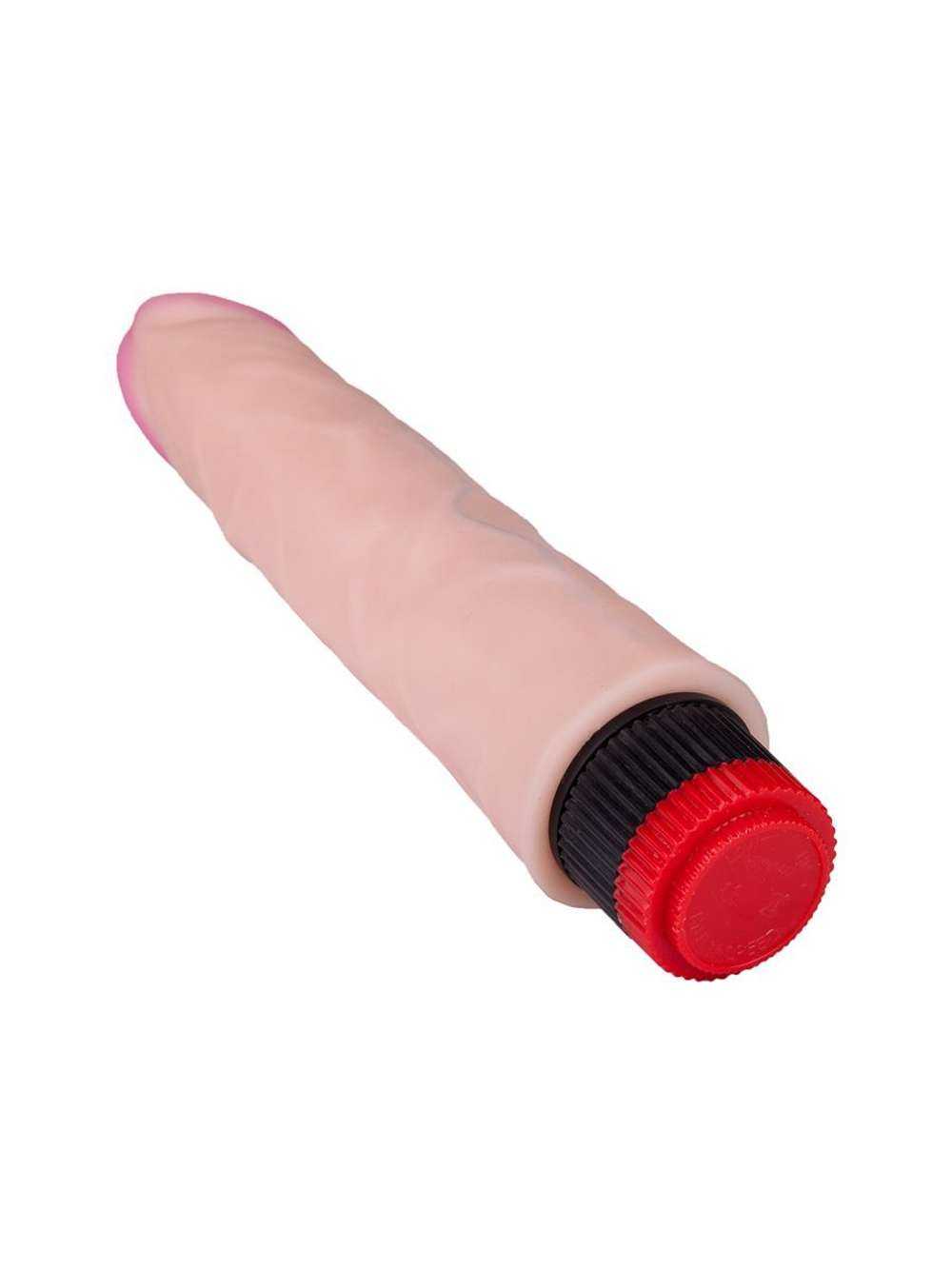 ART-Style №16 – вибратор-реалистик с рельефом вен, телесный, 21 см (рабочая 18 см)