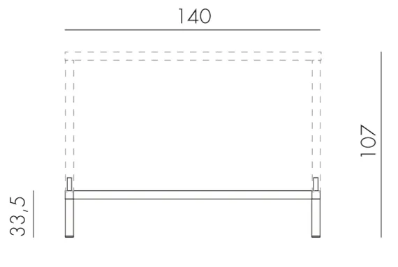Kit Cube 140х80 High