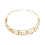 Колье-трансформер 4-in-1 Coeur de Lion White-Gold 4523/10-1416