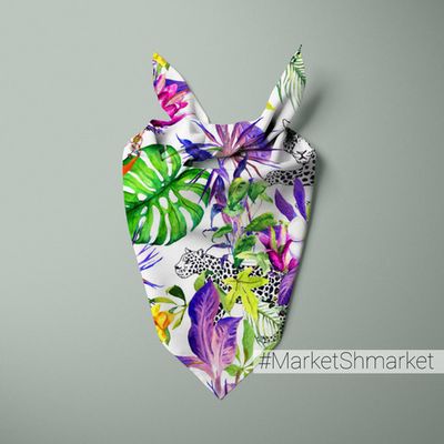 Бандана с принтом 