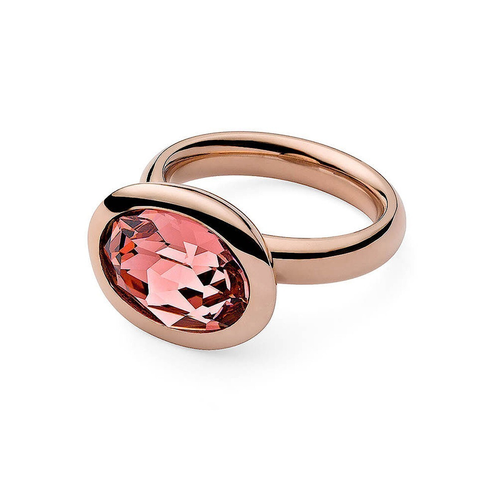 Кольцо Qudo Tivola Rose Peach 19 мм 631827 BR/RG цвет розовый