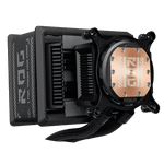 Водяное охлаждение CPU Asus ROG RYUO IV SLC 360 ARGB, 3x120mm, AMOLED-display, Black