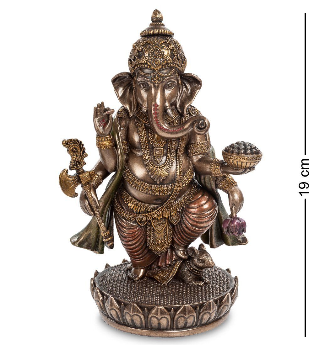 Veronese WS-540 Статуэтка «Ганеша на лотосе»