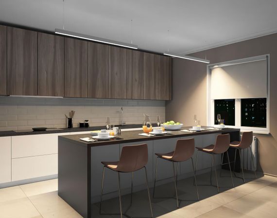 Подвесной светодиодный светильник Denkirs DK9124-WH