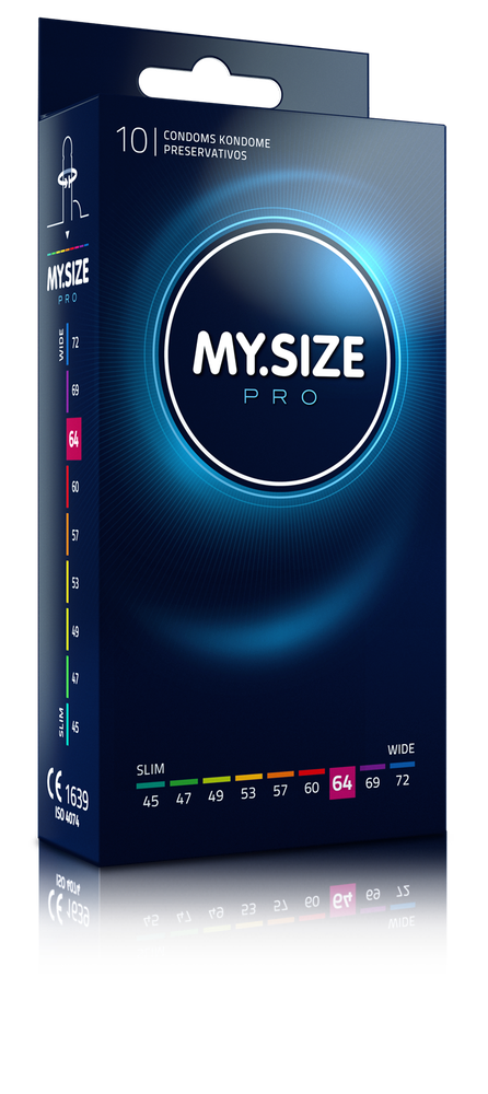Презервативы &amp;quot;MY.SIZE Pro&amp;quot; №10 размер 64 (ширина 64mm) (64 мм)