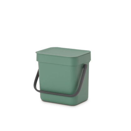 Ведро для мусора Sort&Go 3л Brabantia Темно-зеленое