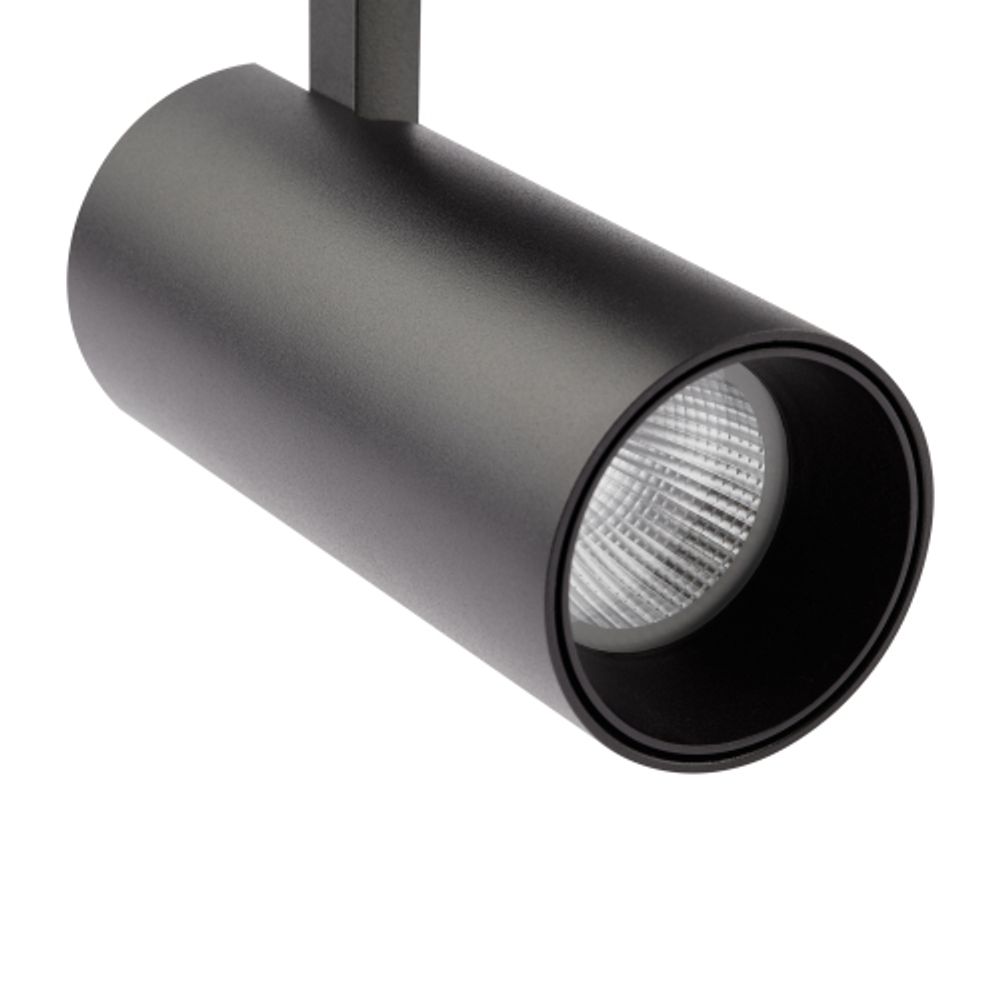 Трековый светильник трехфазный ЭРА SТR-30-36-30K-B20 узкий луч 3000K черный | Трехфазные трековые светильники