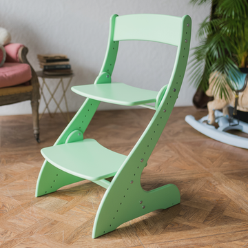 Растущий стул "ПАВЛИН", мятный