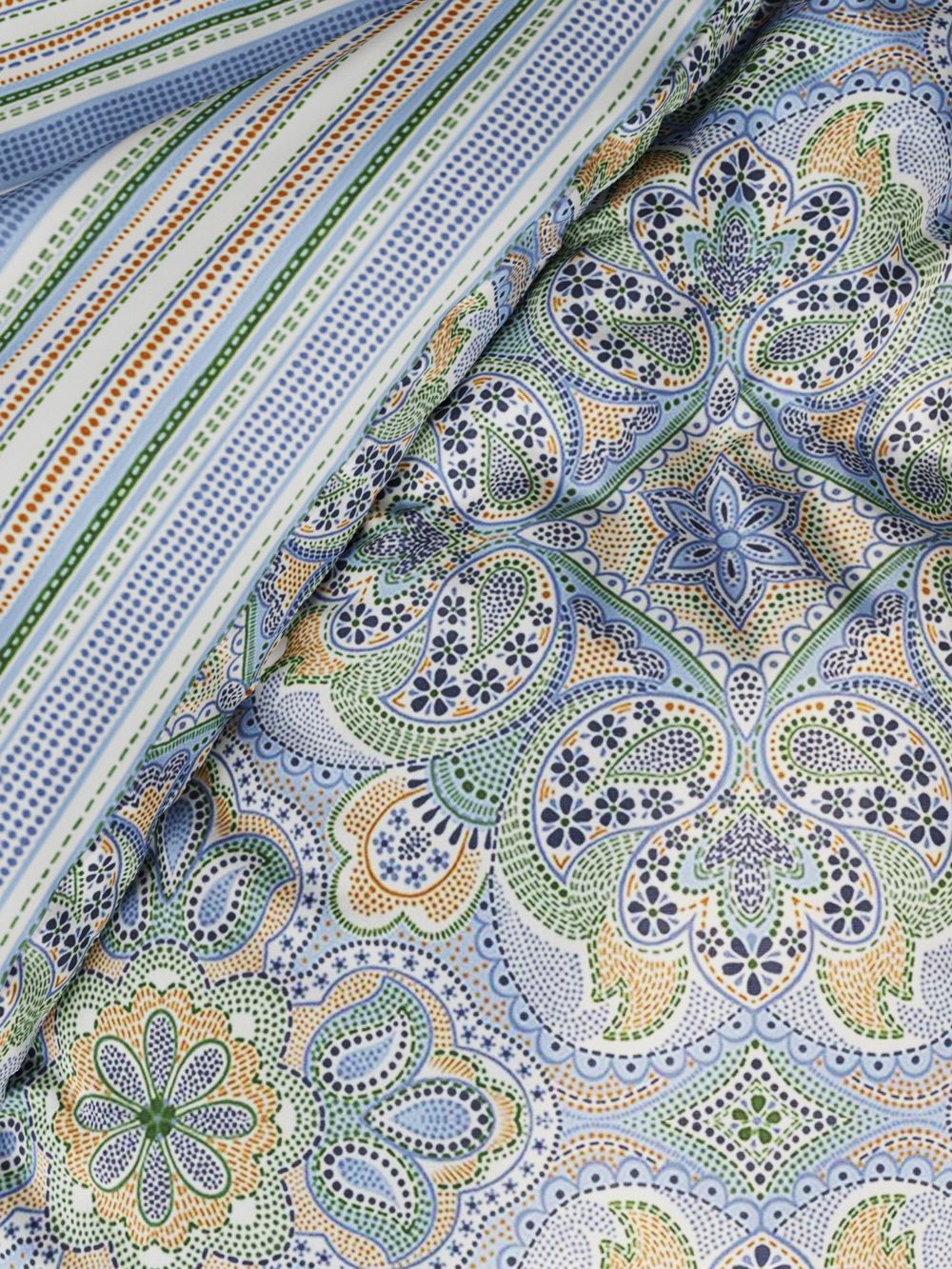 Пододеяльник перкаль Сказка "Бисер/Бисер" 2-спальный на молнии 175x215 см