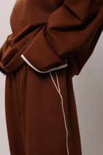 Брюки бананы из джерси