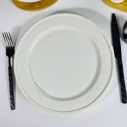 Lenardi 140-171 Набор из 6 тарелок 25,5см BAMBOO в под.уп.(х6)Фарфор