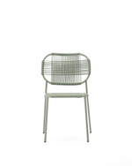 Уличный стул Talaier из шнура и оцинкованной бирюзовой стали
