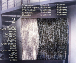 Безаммиачный крем-краситель для волос "Lisap Man Color"