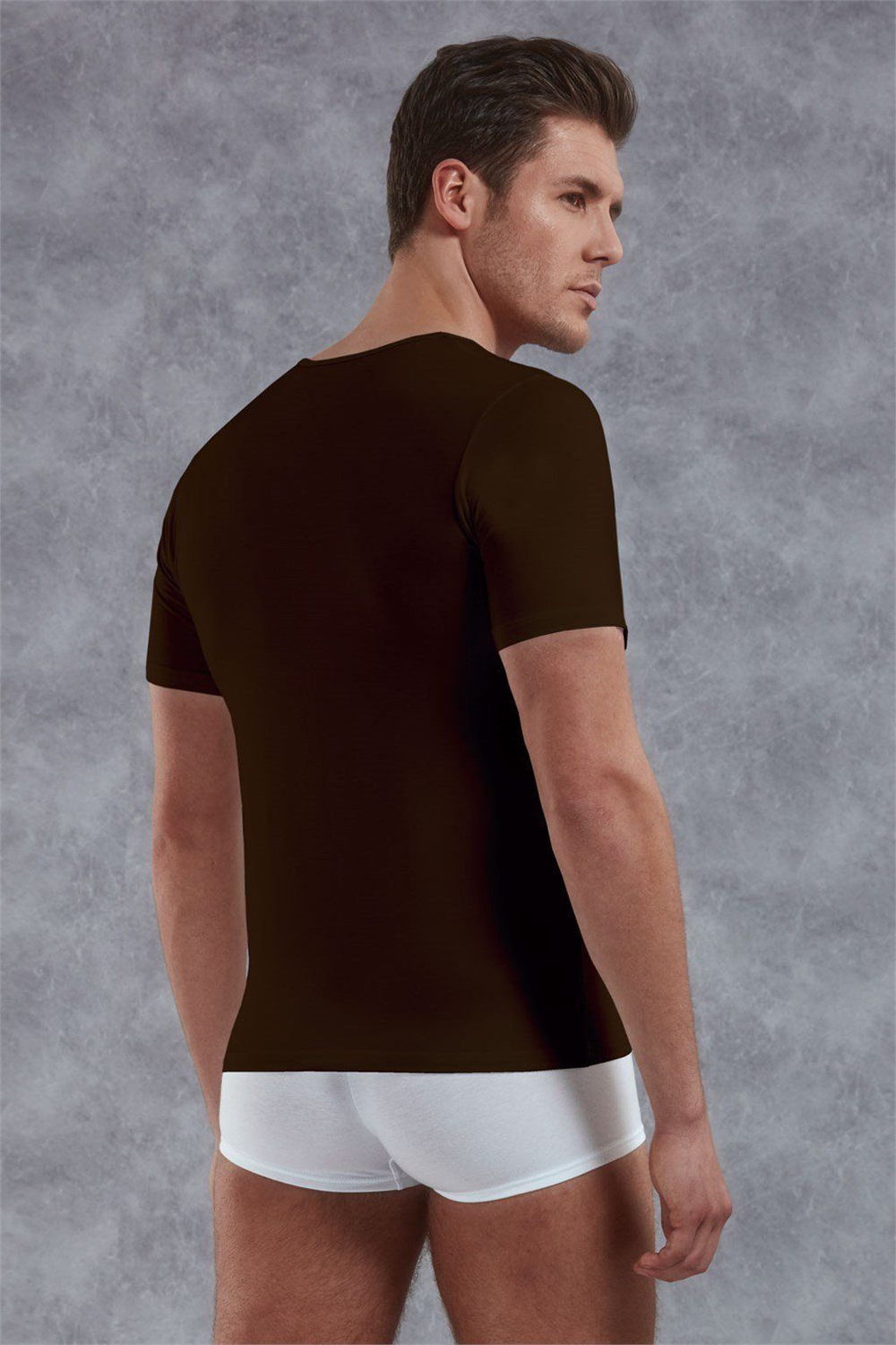 Мужская футболка с V-образным вырезом Doreanse City (Размер: S) (Цвет: желтый)