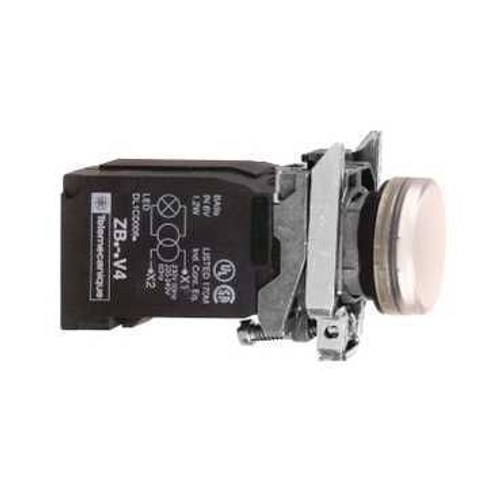 Лампа сигнальная белая 6В с трансформатором 110/6