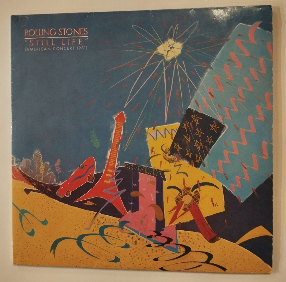 Винтажная виниловая пластинка LP The Rolling Stones Still Life 2LP (American Concert 1981) (Germany 1982)