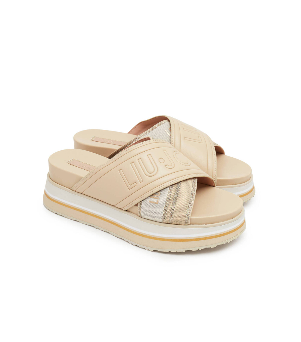 Шлепанцы FRIDA 24 Liu Jo - бежевый(SA3025 TX039)