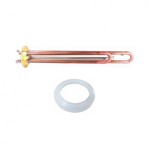 Комплект ТЭН 2 кВт (2000 Вт) RF для водонагревателя Thermex, Garanterm, Electrolux EWH, под анод М4, клеммы под винт + прокладка, 50854K1