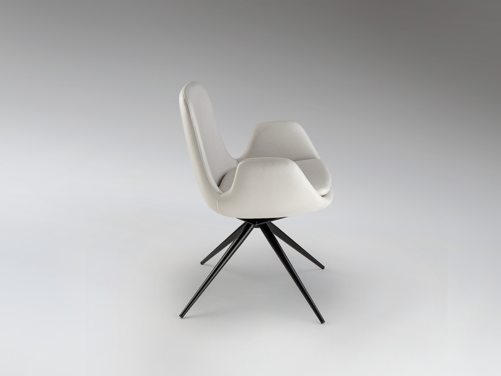 Zuna Кресло поворотное белое