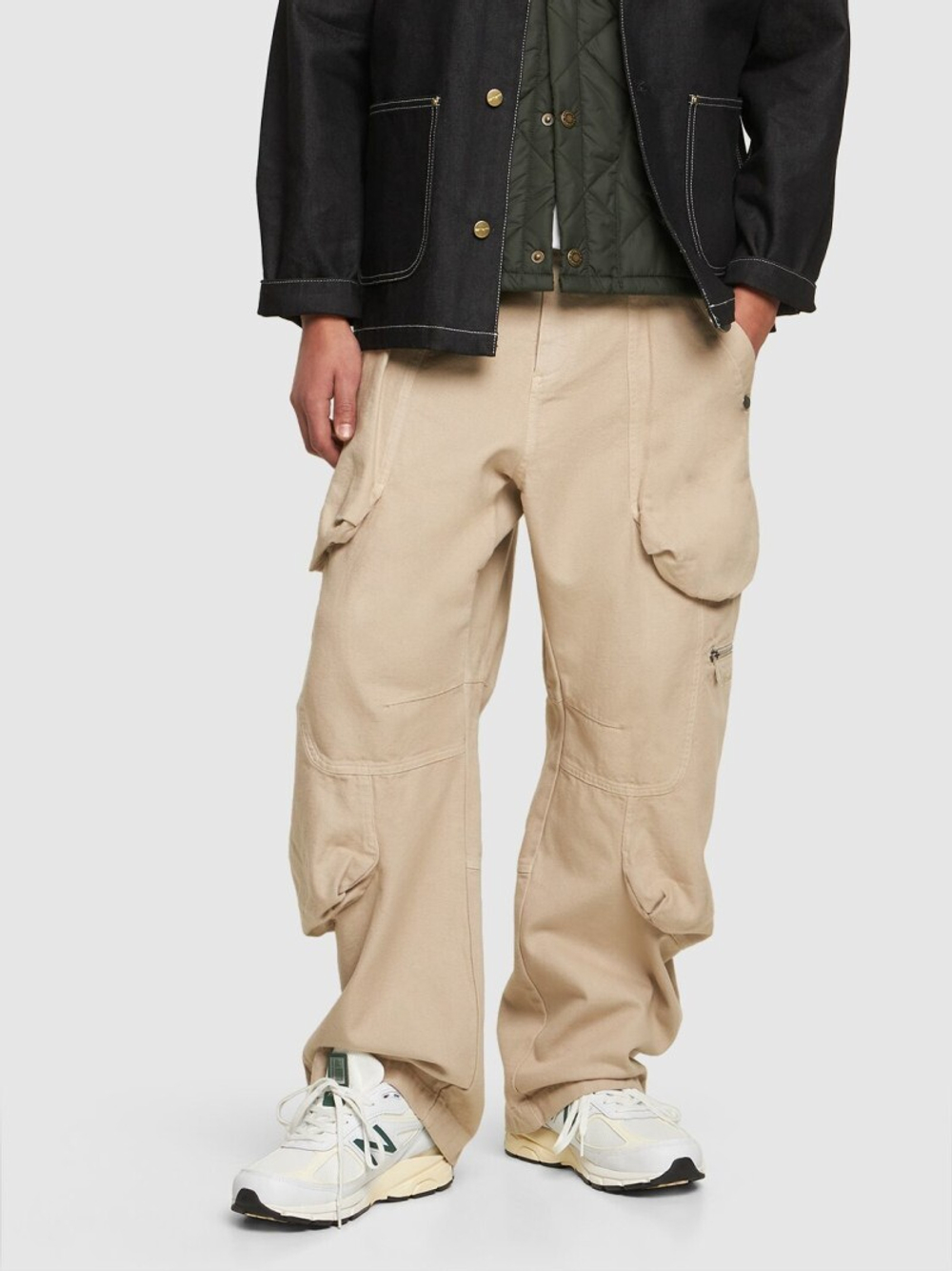 New balance 990 khaki sales