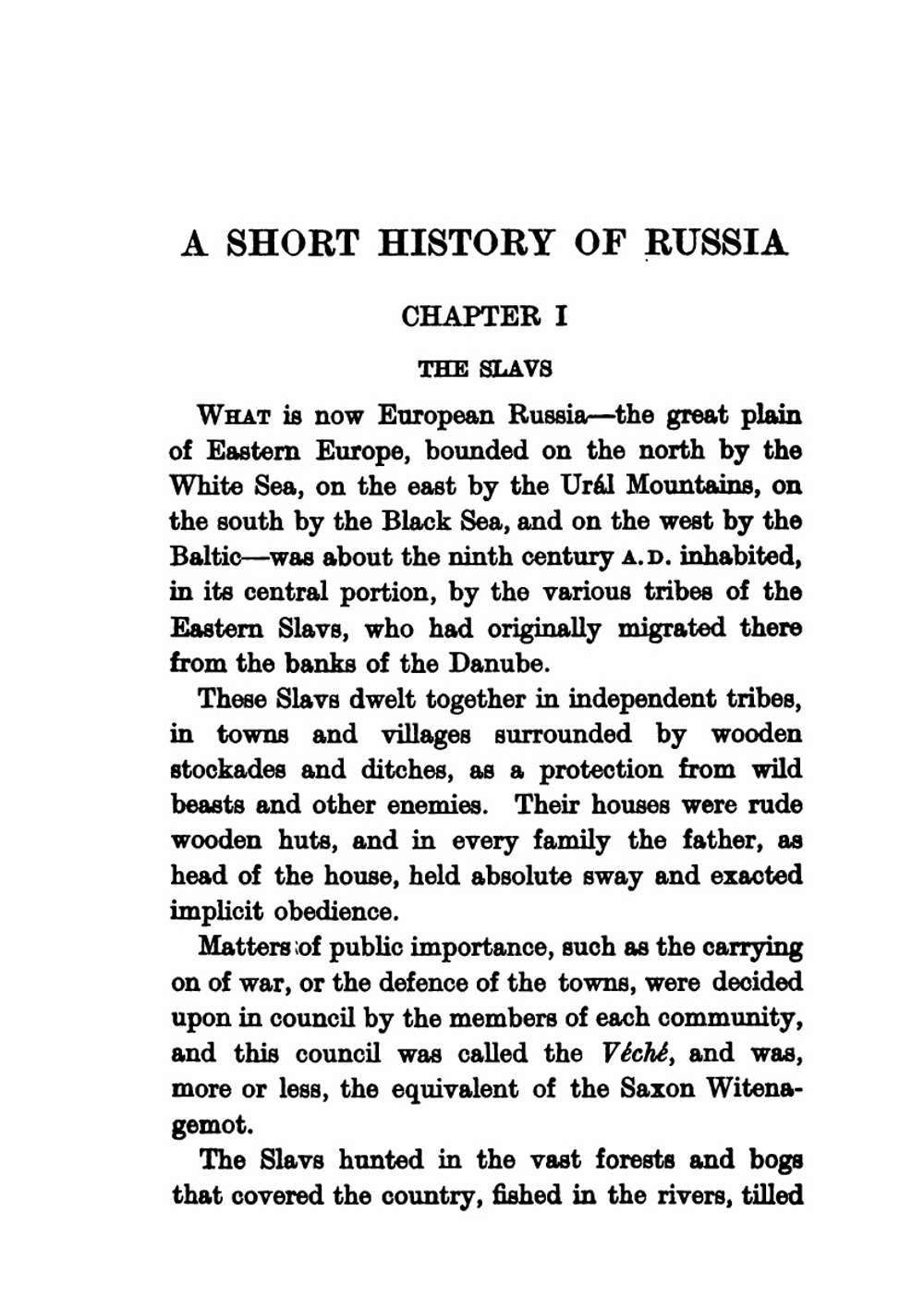 A Short History of Russia | Cazalet Lucy