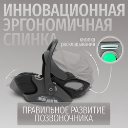 Модульная коляска BubaGO Pellegrino 3в1