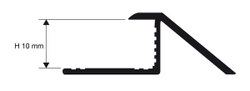 Радиусные, гнутые профили/пороги Progress Profiles Proslider curve PDONCV 10 для напольных покрытий из ламината, паркета, керамогранита, ковролина, линолеума