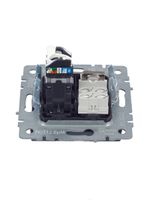 BRITE Розетка двойная RJ11+RJ45 кат.5E РК/Т12-БрМ маренго IEK