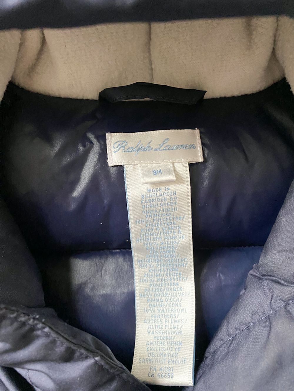 Пуховой конверт-трансформер Ralph Lauren, 74