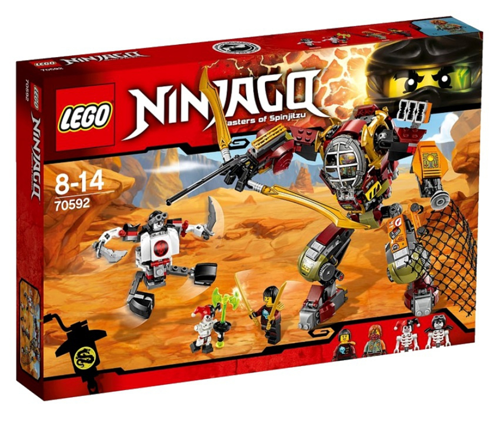 LEGO Ninjago: Робот-спасатель 70592 — Salvage M.E.C. — Лего Нидзяго