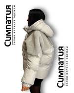 Куртка фисташкового цвета