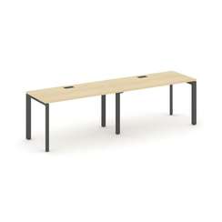 Style Project Рабочая станция односторонняя SN-59P.ORS-012 Акация Лорка/Металл Антрацит/Черный Заглу