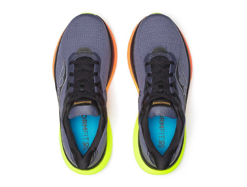 Кроссовки для бега мужские Saucony Triumph 23 M Серо-Оранжевые