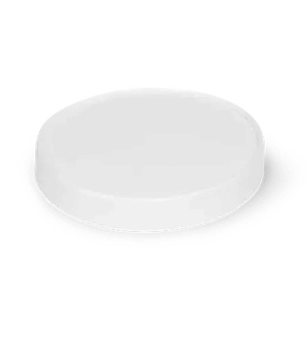 OSQ ROUND BOWL 400 WHITE