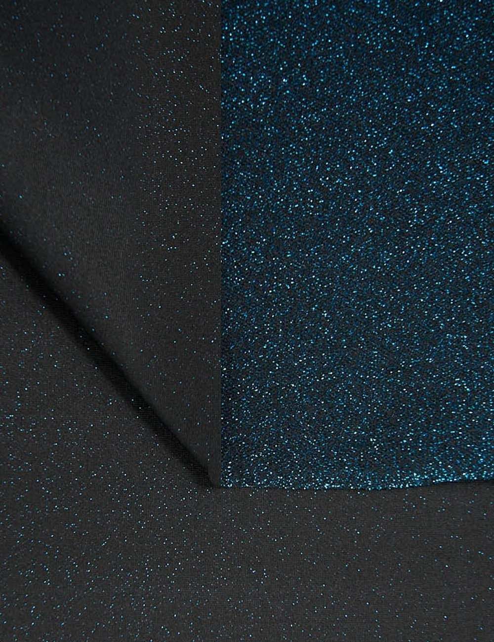 Трикотаж Металлик, 186 гр/м2, 150 см, морская волна