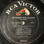 Harry Belafonte ‎– An Evening With Belafonte (США 1961г.)