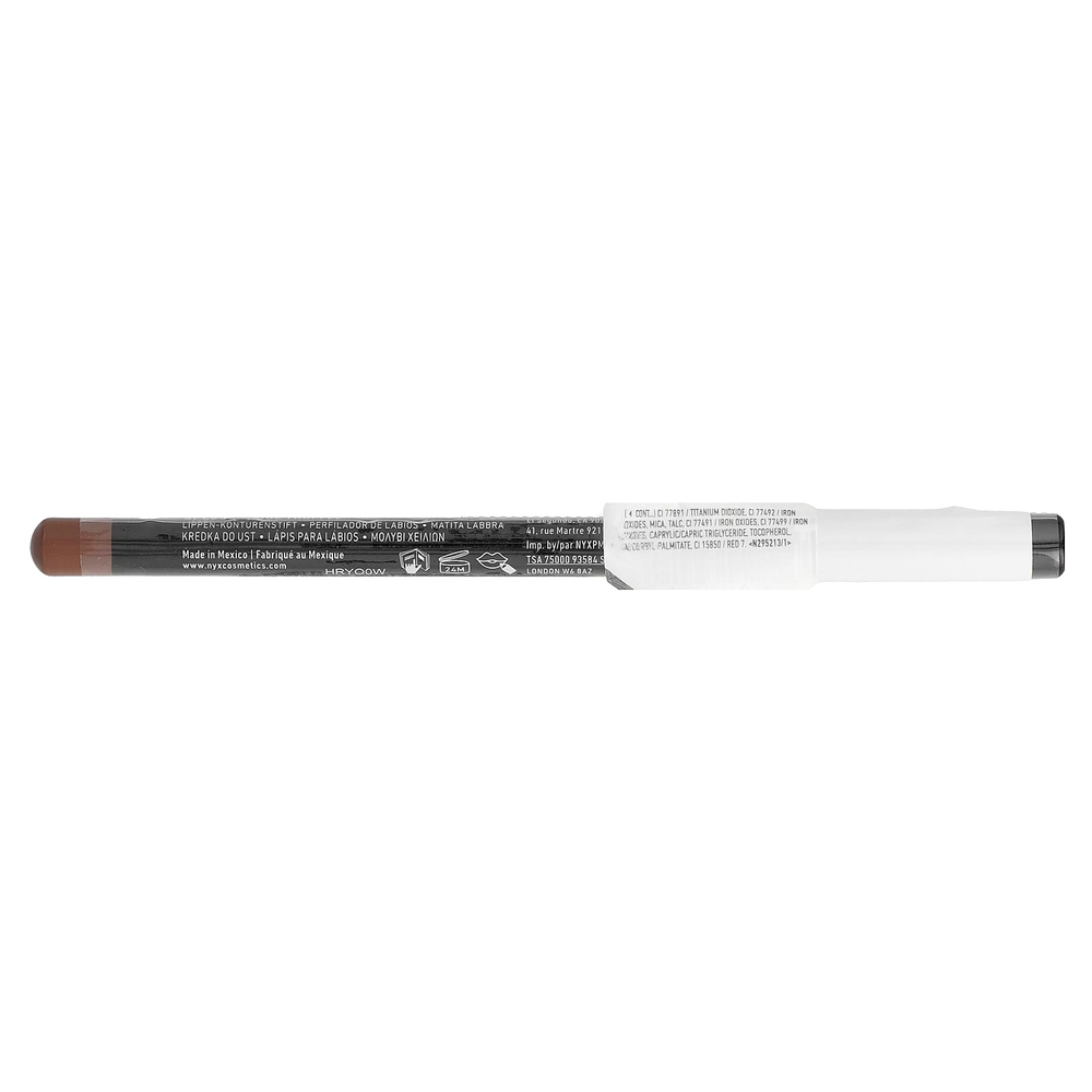 NYX Professional Makeup, Тонкий карандаш для губ, 855 нюдовый трюфель, 1,04 г (0,03 унции)