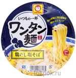 Лапша с пельменями вонтон со вкусом курицы, солью и перцем Toyo Suisan, 95 гр