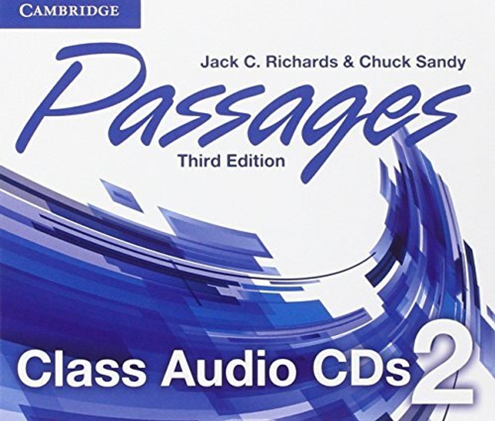 Passages 3ed Level 2 Class Audio CDs