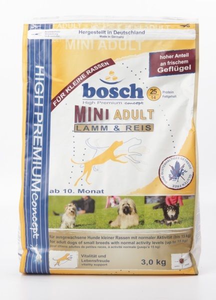 Bosch Adult Mini Lamb&amp;Rice для Собак Мелких Пород Ягненок с Рисом