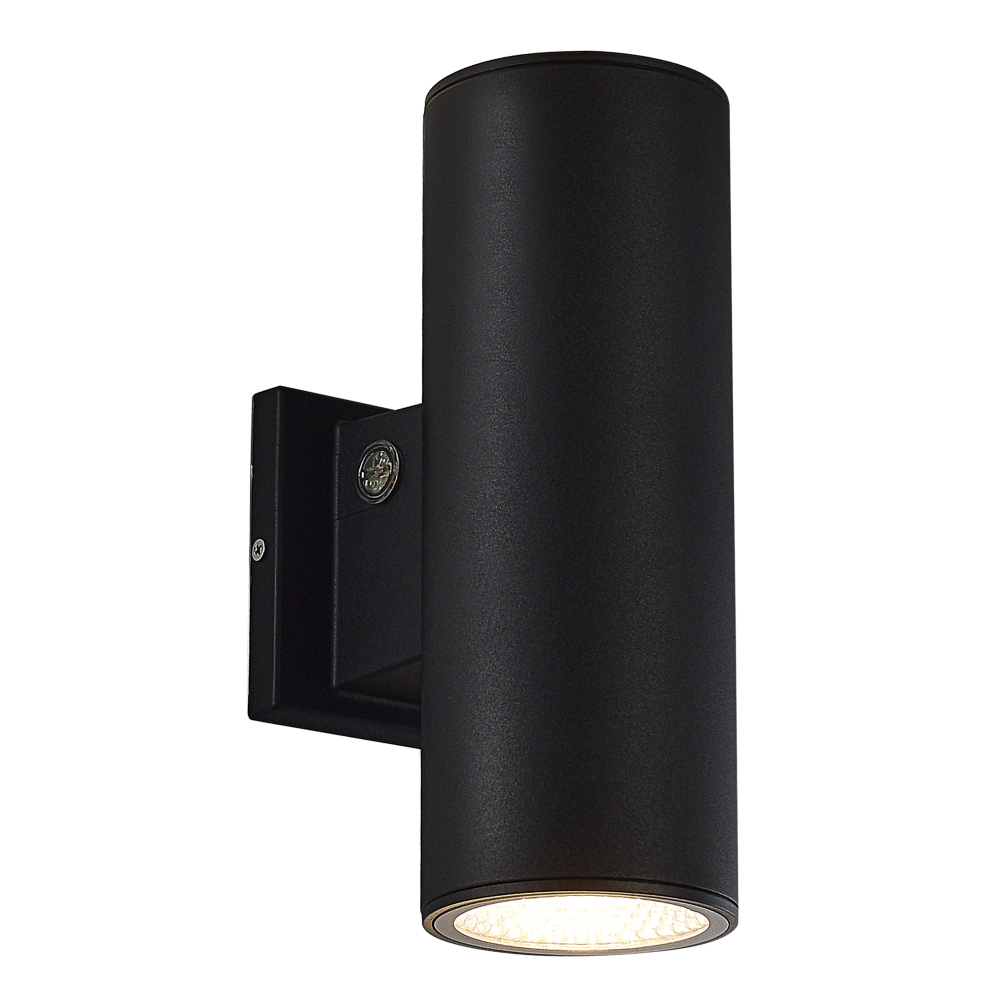 SL9530.411.01 Светильник уличный настенный ST-Luce черный LED 2*15/20/25W 2700/3000/3500/4000/500 TUBO