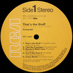Autograph / That's The Stuff (LP)