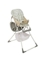 Стул для кормления "Сафари", от 6 мес до 3 лет. (Alis) (зебры)