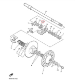 Подшипник КП (на вал привода) Yamaha VK10&V-MAX&Venture A/C/JDEERE/POL KIMPEX