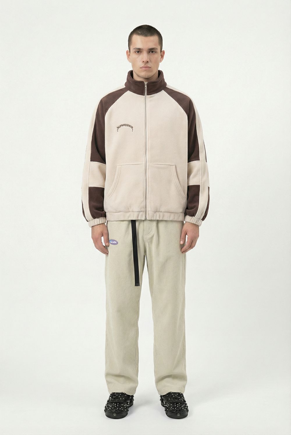 Толстовка Ymkashix Turbo fleece Zip песочный/коричневый