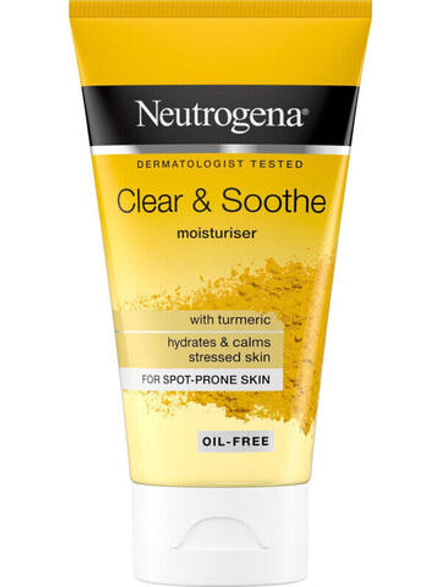 Neutrogena Bealiejis veido drėkiklis su ciberžole NEUTROGENA Clear & Soothe 75 ml