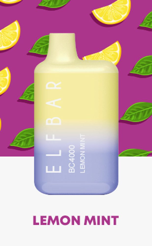 Elf Bar - Lemon Mint (4000)