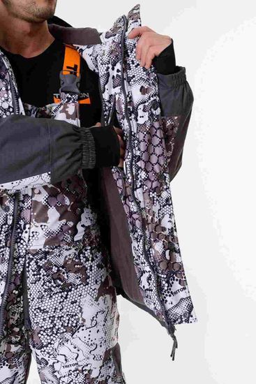 Костюм "GORKA -40" кур+п/к (Алова, белый/серый)