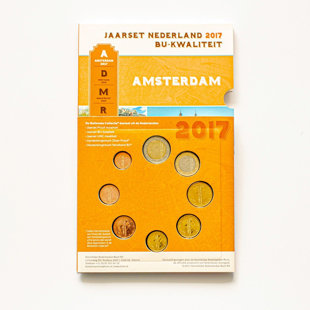 Netherlands 2017 Amsterdam Coin Set